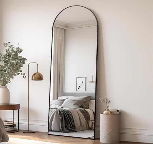64''x21'' Arched Full Length Mirror by TinyTimes