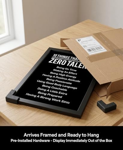 10 Things That Require Zero Talent Wall Art - Image 6