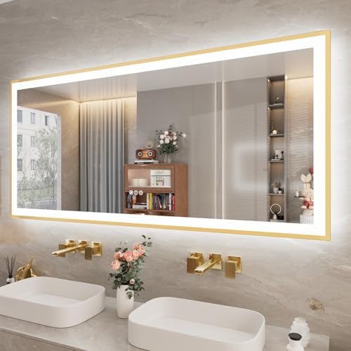 72x32 Inch LED Bthroom Mirror by ISTRIPMF