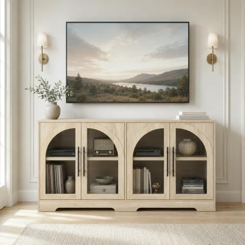 55" Sideboard Buffet Cabinet - Image 3