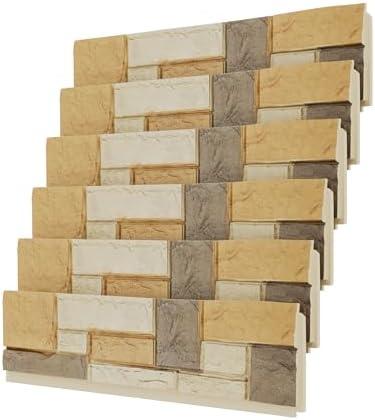 Faux Stone Wall Panels, 3D Artificial Rock Siding by Unknown