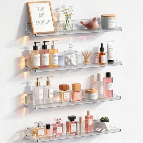 Lifewit Acrylic Floating Shelves by Lifewit