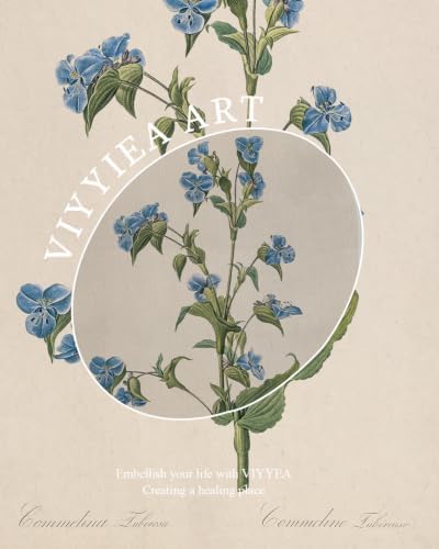 VIYYIEA Vintage Floral Wall Art, Vintage Arched Framed Artwork - Image 7