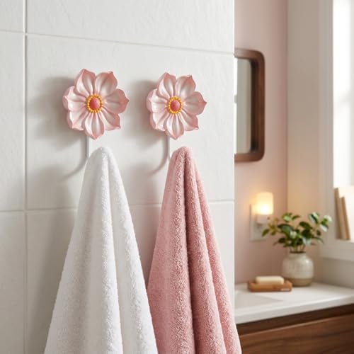 DiliComing Flower Shaped Wall Hooks - Image 5
