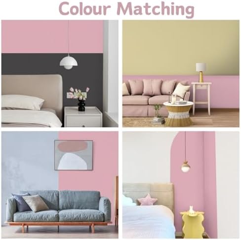Pink Peel and Stick Wallpaper Self-Adhesive Contact Paper Not Ease Torn - Image 4