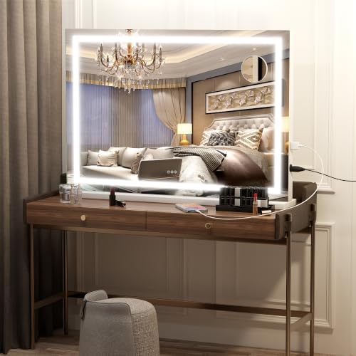 Hasipu Vanity Mirror with Lights, Lighted Makeup Mirror with Dimmable 3 Modes - Image 6