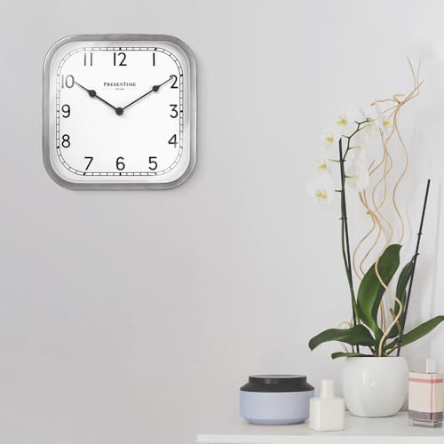 Presentime 10" Anton Vintage Square Clock - Image 5