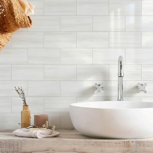 STICKGOO 10-Sheet Backsplash Peel and Stick Subway Tile - Image 4
