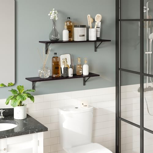 DINZI LVJ Wall Shelves, 23.6" Long Floating Shelves - Image 5