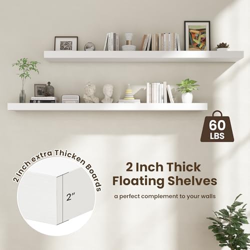 FLYJOE 72 Inch Floating Shelves - Image 4