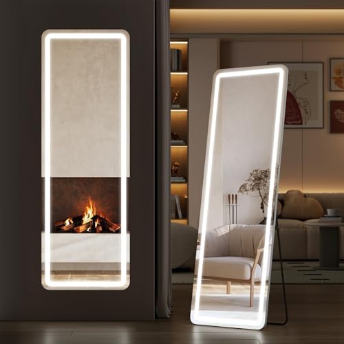 Sweetcrispy LED Full Length Floor Mirror by Sweetcrispy