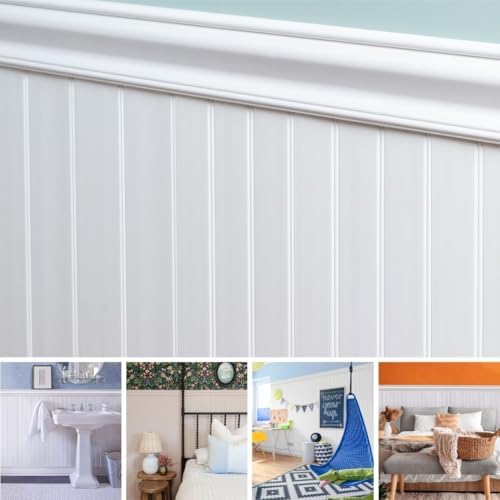 PVC Wainscoting Trim Kit, Waterproof Chair Rail & Base Molding - Image 3