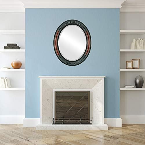 OVALCREST Oval Beveled Wall Mirror - Image 3