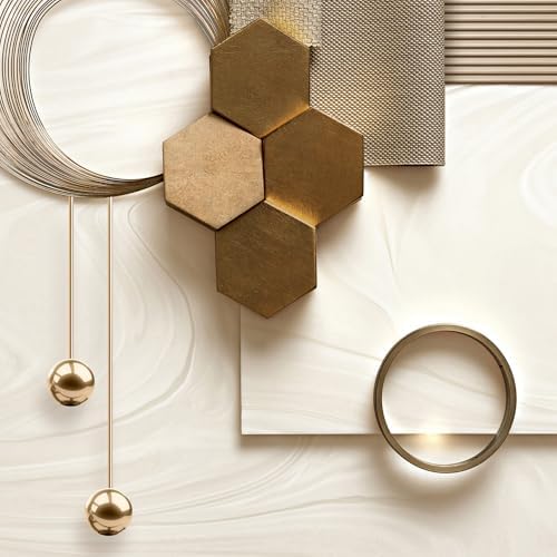 Extra Large Modern Luxury Gold Framed Wall Art - Image 7