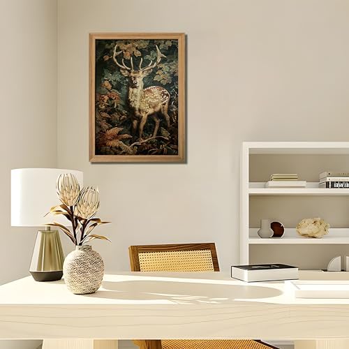 AKWISH Framed 3D Textured Vintage Wall Art - Image 2
