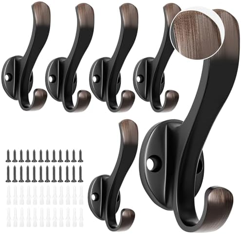 Heavy Duty Coat Hooks by Unknown