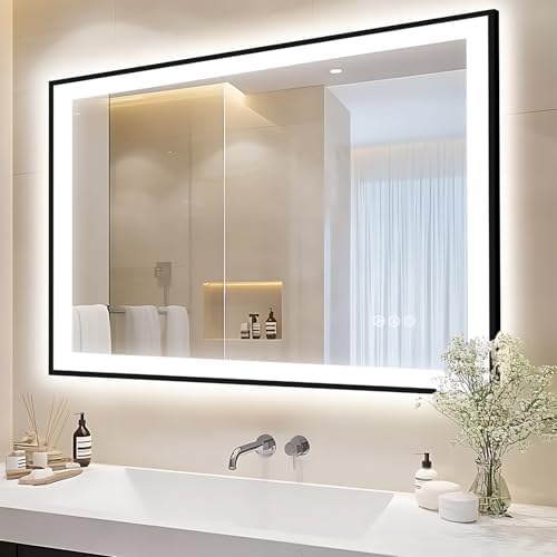 EchosLife 44x36 LED Light Mirror by EchosLife
