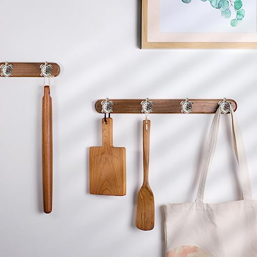 4Pcs Tortoise Wall Mounting Hanger Hooks, Animal Sea Turtle Coat Hooks - Image 5