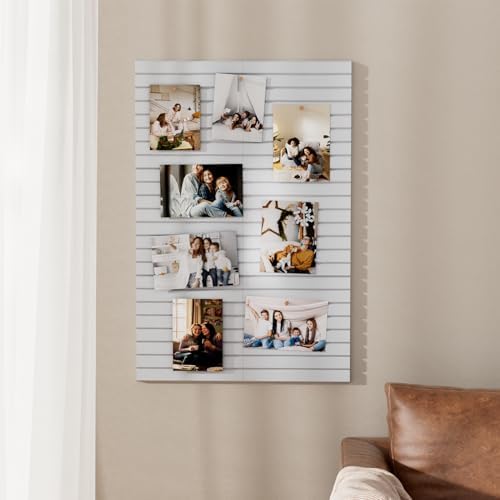 MaxGear Bulletin Board 36" x 24", Soft Gray Felt Wall Tiles Room Decor - Image 4
