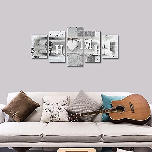 LUDUHU Love Sanctuary Canvas Print Wall Art - Image 6
