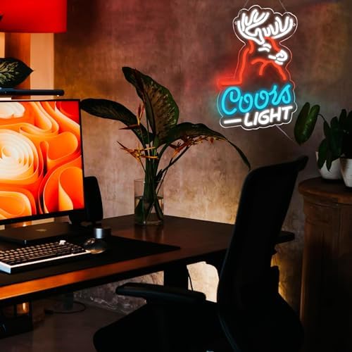 Deer Head Crs Light Neon Signs for Wall Decor Neon Lights for Bedroom Led Signs - Image 6