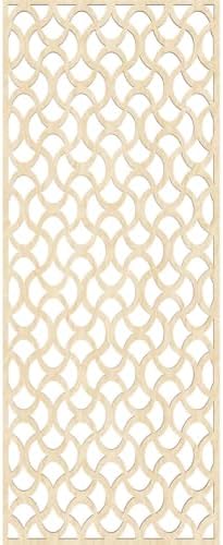 Resort Decorative Pierced Fretwork Wood Wall Panels, 19 3/8"W x 49 3/8"H x 3/8"T - Image 4