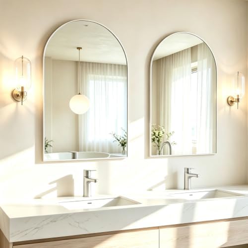 Wall Mounted Mirror, Arched Wall Mirror - Image 3