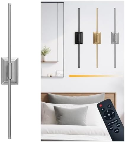 Battery Operated Wireless Wall Sconce by Unknown
