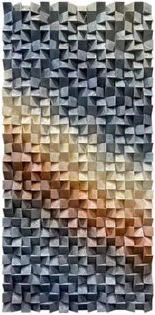 LIUZEYUE Narrow Statement 3D Wooden Wall Decor - Image 4
