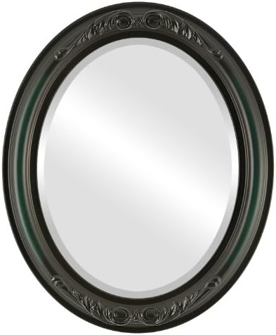 OVALCREST Oval Beveled Wall Mirror by OVALCREST