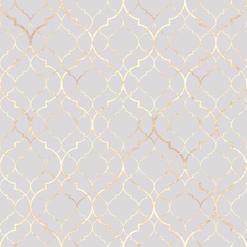 18"x236" Ivory Glittery Mosaic Modern Peel and Stick Self Adhesive Wallpaper by VistaPalette