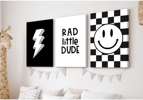 Boys Room Wall Art Decor Toddler Nursery Canvas Wall Art Baby Kids Wall Decor - Image 3