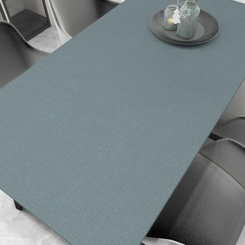 Grasscloth Peel and Stick Wallpaper Light Blue Textured Contact Paper, - Image 4