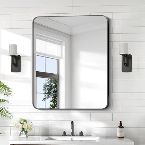 KOCUUY 30x36 Inch Rectangle Bathroom Mirror by KOCUUY