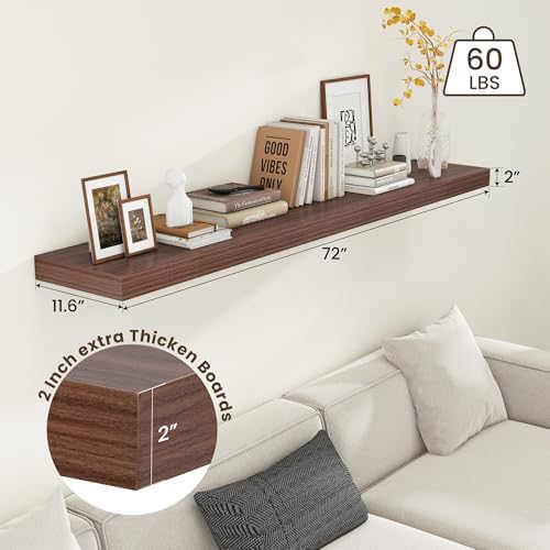 FLYJOE 72 Inch Floating Shelf - Image 3