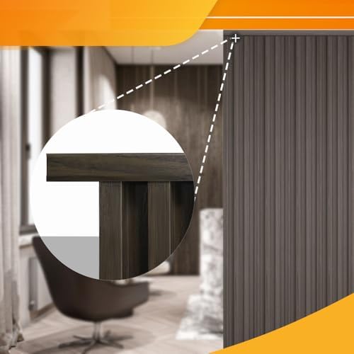 OUZUGIE 8-Pack 57 Inches, WPC Slat Wall Panel Trim, Corner Guard - Image 4