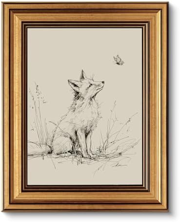 VIYYIEA Vintage Gold Framed Wall Art by VIYYIEAART