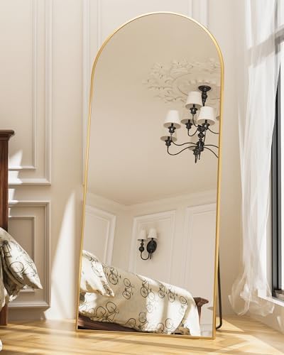 Antok 71" x32” Arched Full Length Mirror, Floor Mirror by AntokMirror