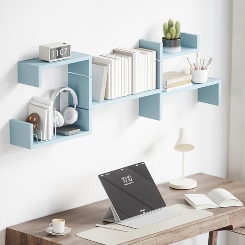 SRIWATANA Blue Floating Shelves - Image 5
