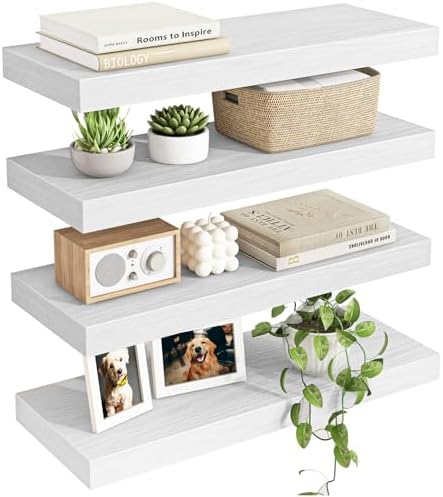 Fixwal Floating Shelves for Wall Decor by Fixwal