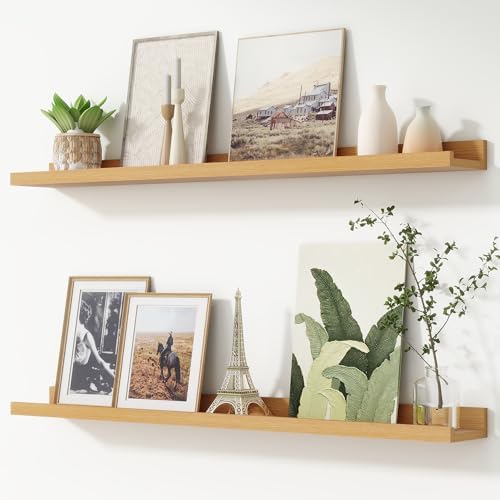 FLYJOE Picture Ledge Shelf, Floating Shelves by FLYJOE