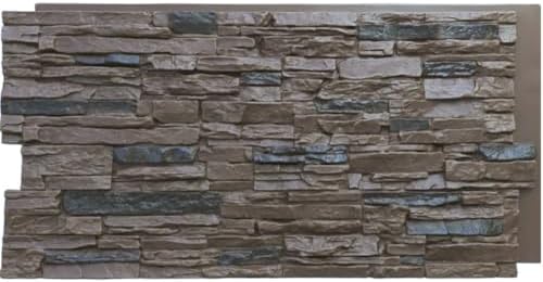 Ekena Millwork 45 3/4"W x 24 1/2"H x 1 1/4"D Canyon Ridge Stacked Stone by EkenaMillwork