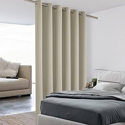 BONZER Room Divider Blackout Curtains, Wide Wall Screen Partitions by Bonzer