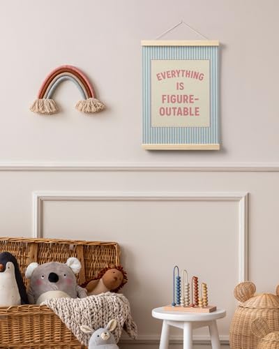 FGFK Everything Is Figureoutable Positive Affirmations Wall Art Poster Hanger - Image 6
