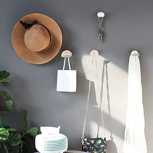 CozyTower 4 Pcs Unique Agate Wall Hooks - Image 4