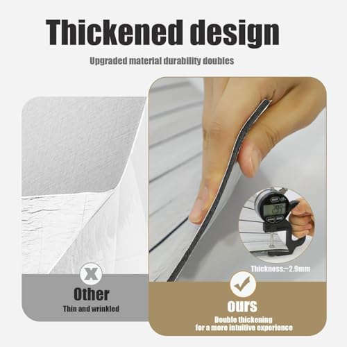 Chejiaye Peel and Stick 3D Wall Panel -15.75"x118"Soundproof Self-Adhesive Wall - Image 5