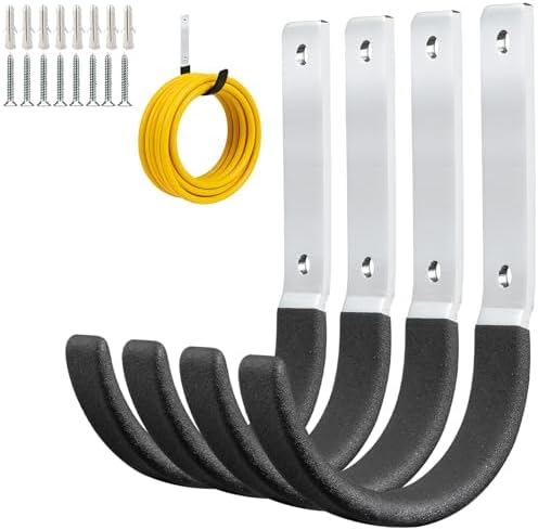 GeeWatom Heavy Duty Steel Garage Hooks, Garage Storage Utility Hooks, Heavy by GeeWatom