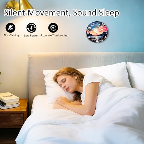 Silent Wall Clocks Battery Operated - Image 4