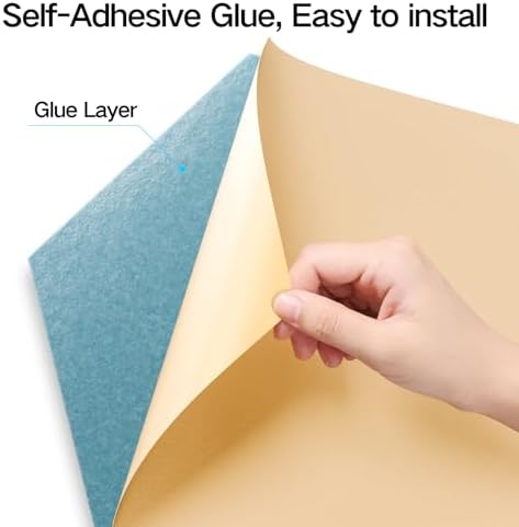 22 Pack Self-Adhesive Acoustic Panels 12" X 10" X 0.4" - Image 2