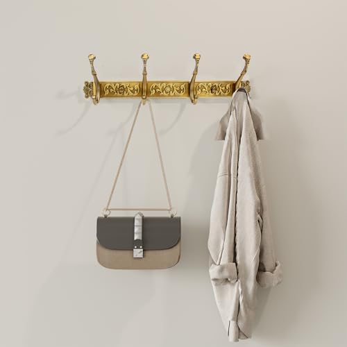 Coat Rack Wall Mount, Vintage Wall Hooks Coat Hooks Antique Towel Racks - Image 6